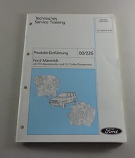 Techniker Information Service Training Ford Maverick Benzin + Diesel von 1993