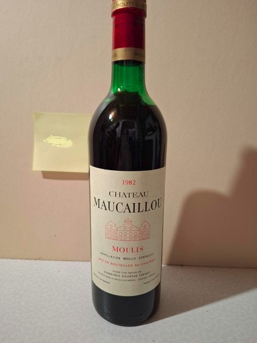 Chateau maucaillou moulis 1982 - maucaillou,