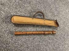 Moeck Blockflöte Mit Tasche Alt Holz Musikinstrument Musik Flöte Dunkelbraun