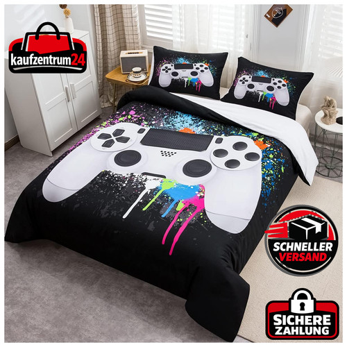 Bettbezug set gamepad - bettbezug,