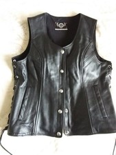 Damen Lederweste Gr. 40 - 42