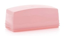 Tupperware J29 Junge Welle Kastenkuchen Kuchen Behälter Rosa Neu