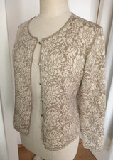 Schöne Oleana Jacke Strickjacke Gr. S  Wolle Seide