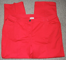 Damen Jeanshose Rot ca. Gr. 48/50 C&A Canda