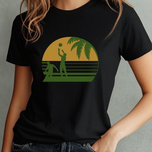 Frauen shirt beach - frauen, t-shirt