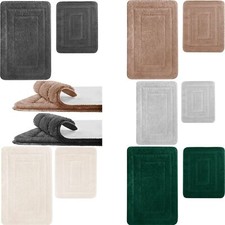 2 Tlg Badematte Badteppich
