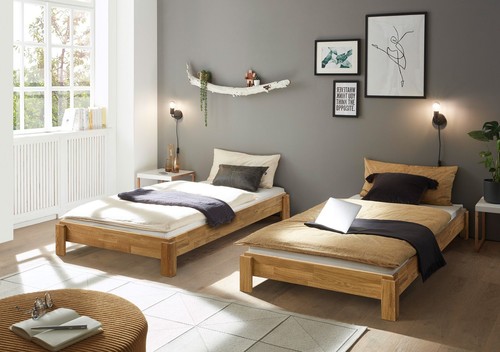 Stapelbett einzelbett 90x200cm - einzelbett,