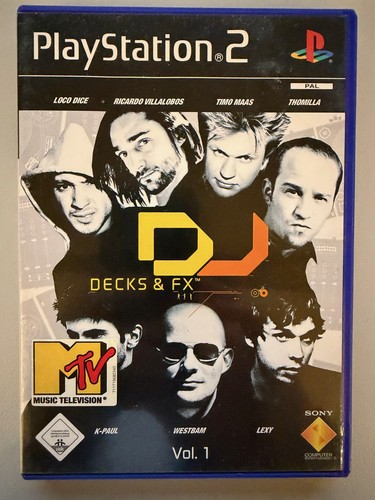 Mtv decks fx playstation - dj,