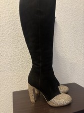 Miu Miu Damen Stiefel Schwarz
