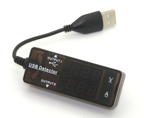 Fach usb amperemeter - 2-fach,