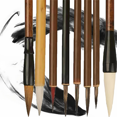 Chinesischer pinsel set - pinsel, 8