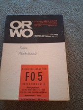 ORWO FOILEN DDR Pionier Technik NVA