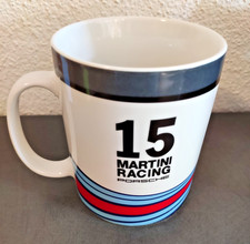 Original Porsche Tasse MARTINI RACING Logo