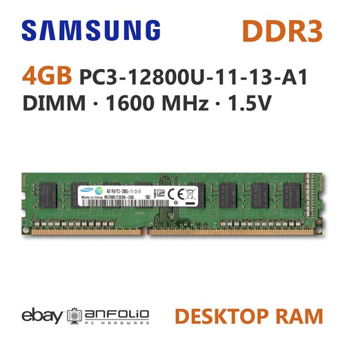 Samsung 4gb ddr3 ram - ddr3,
