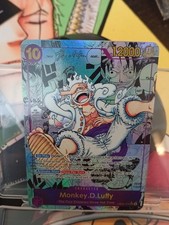One Piece Tcg Manga Luffy Gear