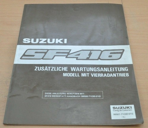 Suzuki swift sf416 anhang - sf416,