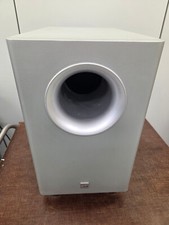 Canton AS60 CX Subwoofer Aktiv Silber mit Füße  ...964