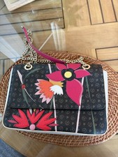 POLLINI Luxus Damentasche Schultertasche P-Monogramm