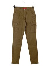 S.OLIVER Damen Cargohose Braun