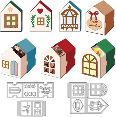 Stanzformen mit haus - haus, motiv