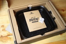 BURNHARD Gusseisen Grillpfanne