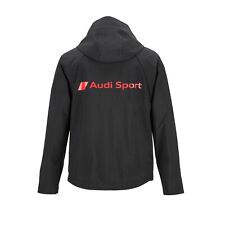 Original Audi Sport Kollektion Zipoffjacke Herren Jacke schwarz Gr. L 3132001704