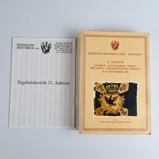 Hermann Historica Waffen Orden Militaria Katalog Ergebnisbericht 21. Auktion