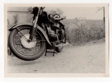 altes SW Foto MZ BK Oldtimer Motorrad Bild original vintage