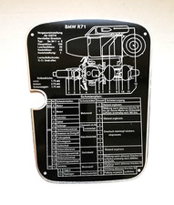 Schmierplan typenschild schild - schmierplan,