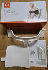 Neuwertiges Stokke Baby Set inklusive Bodengleiter, weiß, Originalverpackung
