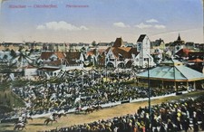 AK München Oktoberfest 1913 Pferderennen