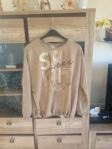 Hellbraunes herren sweatshirt - hellbraunes,