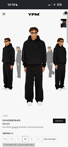Yfm unisex trainingsanzug set - yfm,