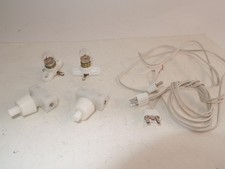 ++ CK119 Konvolut Puppenhausbeleuchtung Lampen 4,5 Volt Schalter Kabel