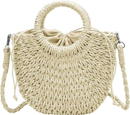 Stroh tasche beige - tasche,