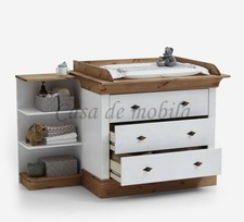 Massivholz Wickel-kommode