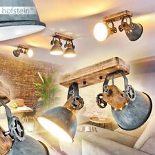 Holz Decken Leuchten Retro