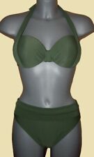 BÜGEL-BIKINI khaki-oliv-grün