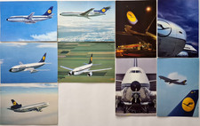 9 x LUFTHANSA Flugzeuge
