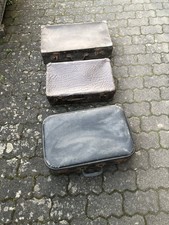 Alte Leder Koffer 3 Stück