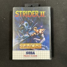 Strider II – Sega Master System Spiel – PAL – OVP Mit Anleitung