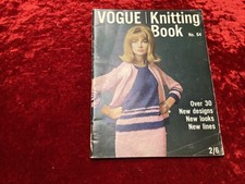 2 x VOGUE STRICKHEFTE - NR 64 & 65 Vintage 1964 Strickanleitungen