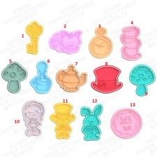 Alice im Wunderland Ausstecher