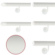 Aluminium Handlauf Weiß