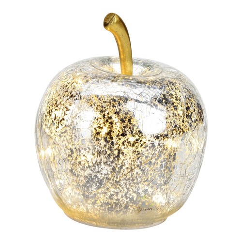 Wurm led glas apfel - wurm, silber