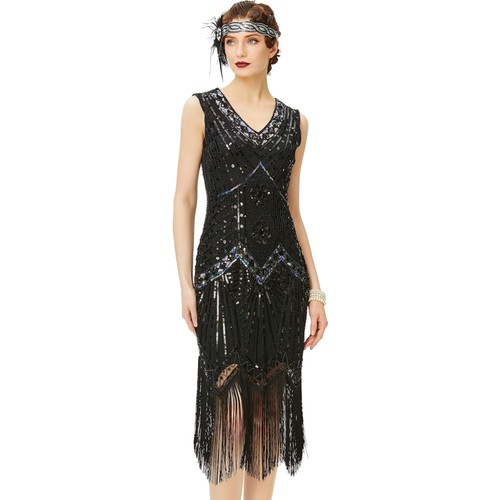Damen kleid 1920er - kleid,