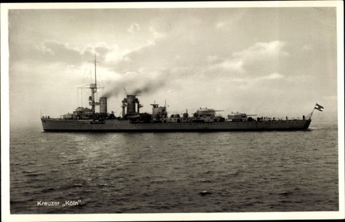 Deutsches kriegsschiff - ak,