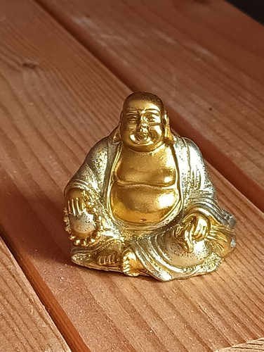 Statue lachender buddha - statue,