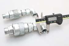 Hydraulik Schraubkupplung Kupplung Schlauch Verbinder BG3 Schott Linde Still