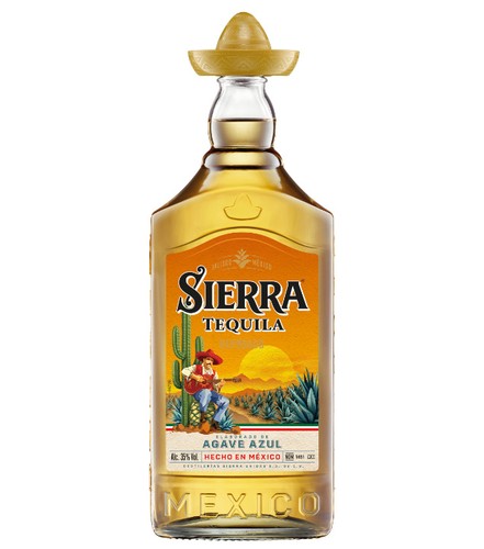 Sierra tequila reposado - sierra, %